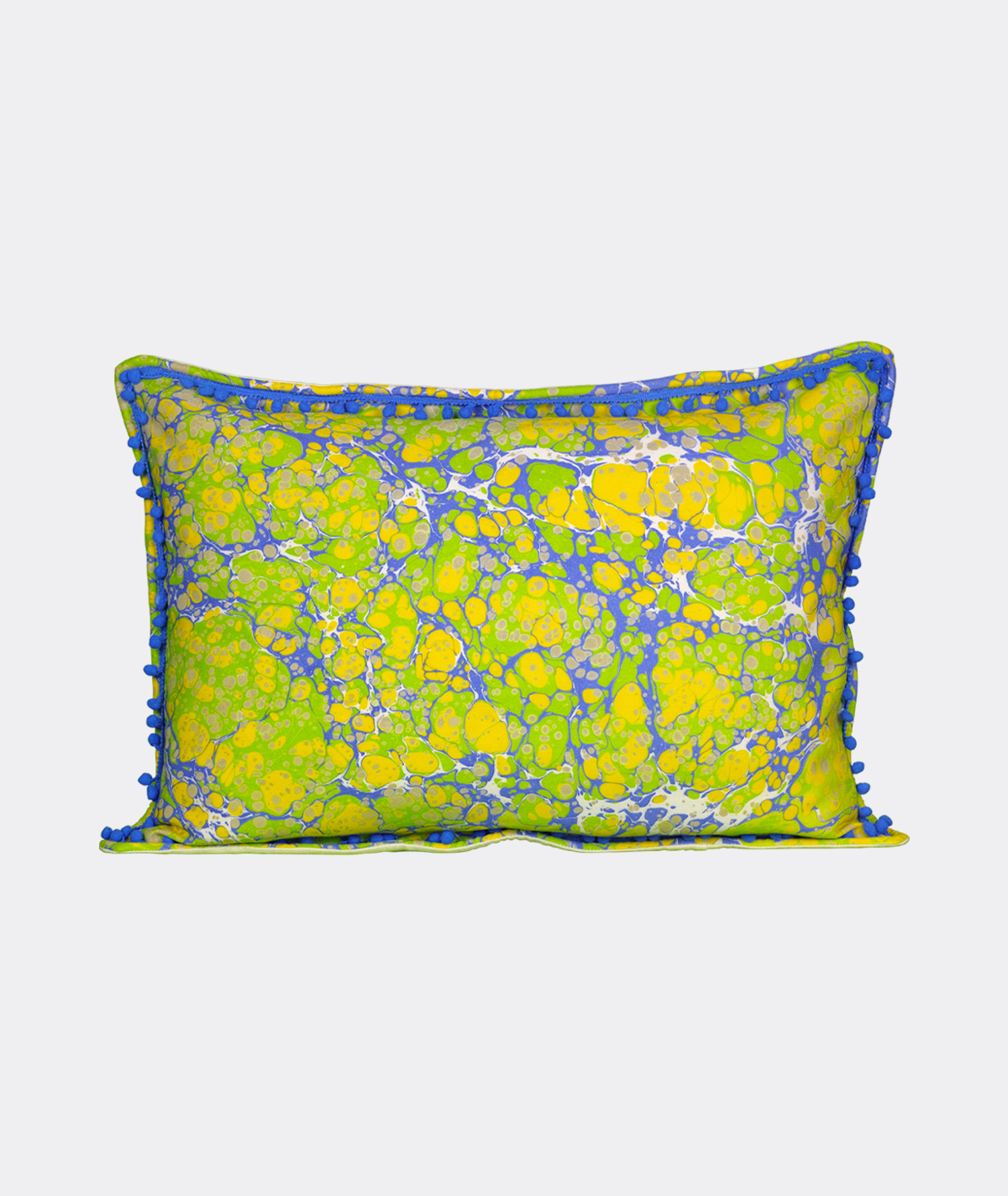 marbled-pillow-cover-blue-battal-on-raw-cotton-fabric-01 Marbled Pillow Cover: Blue Battal - Made on Raw Cotton Fabric
