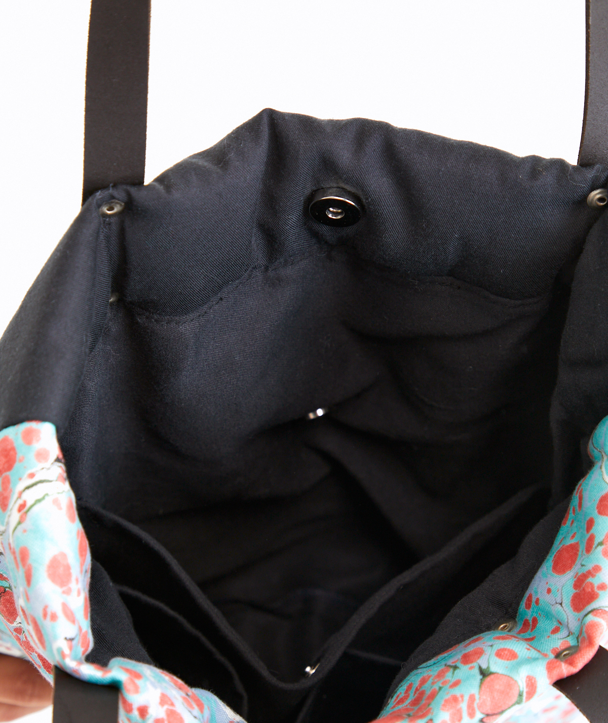 marbled-shoulder-bag-spring-on-cotton-fabric-06 Marbled Shoulder Bag: Spring - Made on Cotton Fabric